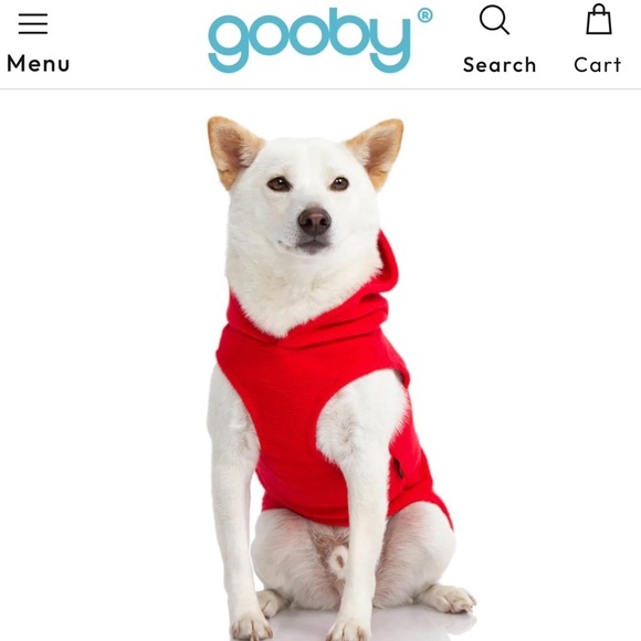 gooby Other - GOOBY Pet fleece vest sz L